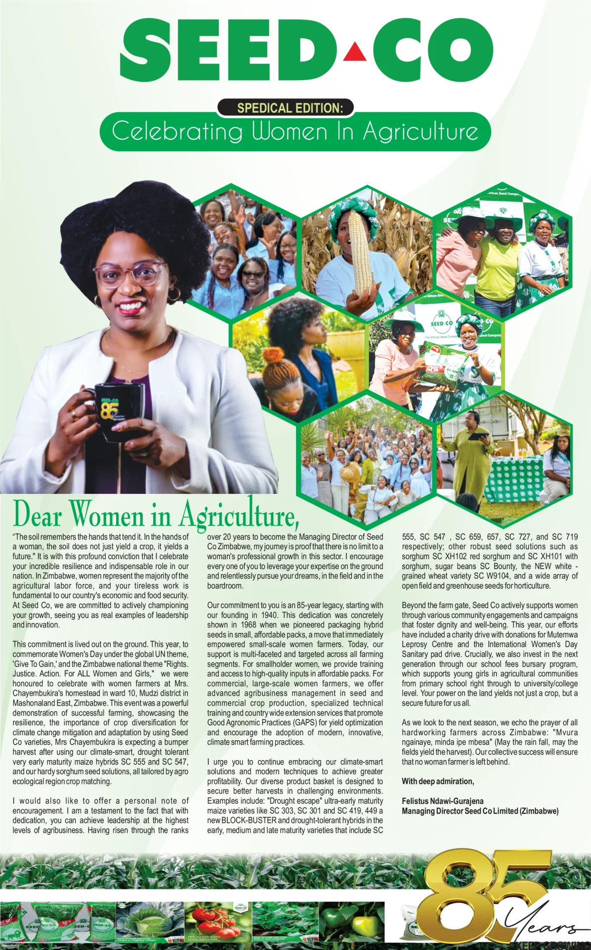Celebrating Women In Agriculture